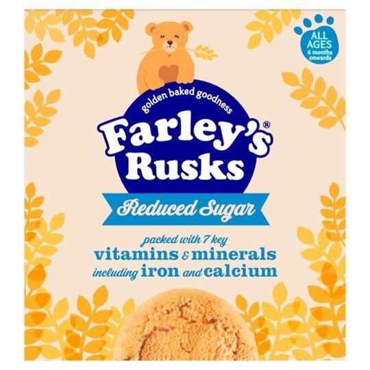 Farleys Rusks 18s Reduced Sugar 300g