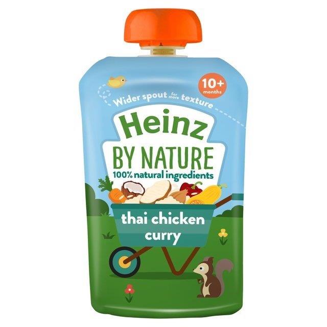 Heinz Pouch 10m+ Thai Chicken Curry 100% 180g