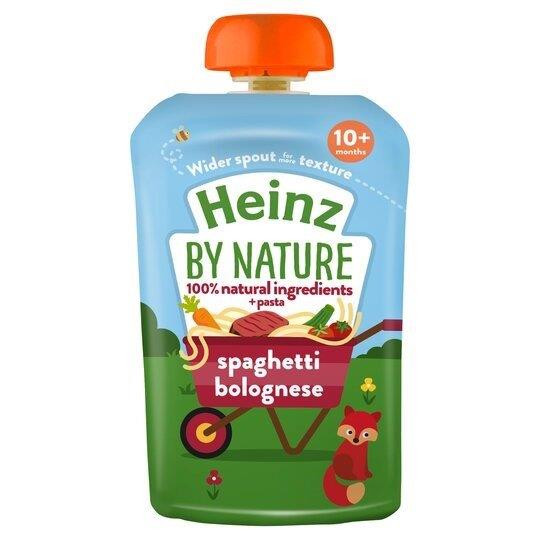 Heinz Pouch 10m+ Spaghetti Bolognese 100%180g