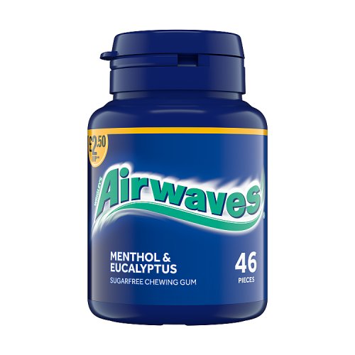 Airwaves Menthol & Eucalyptus Bottle Sugar Free PM £2.50 46s