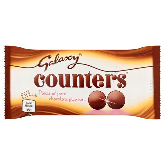 Galaxy Treat Bag Counters 78g