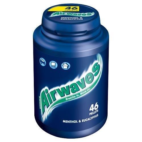 Airwaves Menthol & Eucalyptus Bottle Sugar Free 46s