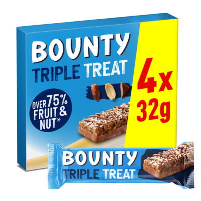 Mars Triple Treat Bounty 4pk (4 x 32g)