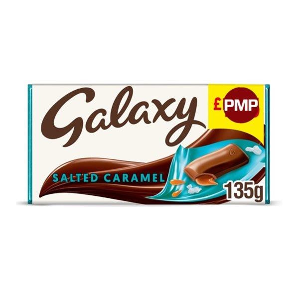 Galaxy Block Salted Caramel 135g PM £1.50