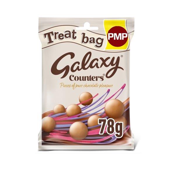 Galaxy Treat Bag Counters 78g PM £1.50