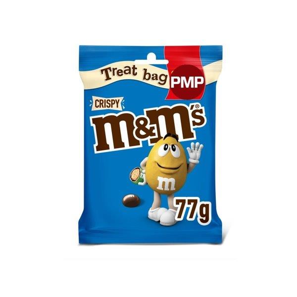 M&Ms Treat Bag Crispy 77g PM £1.50