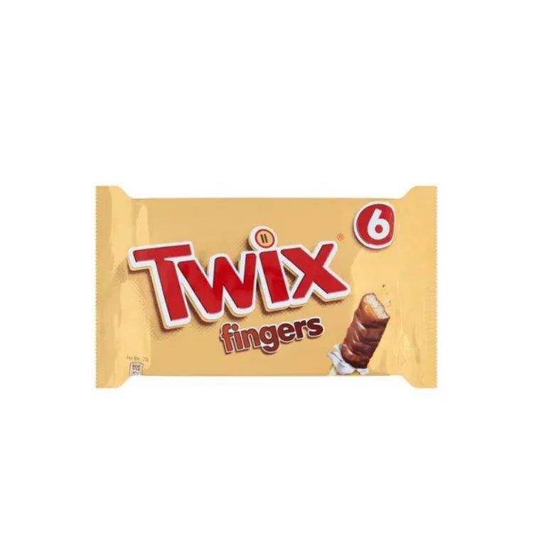 Twix Fingers 6pk (6 x 20g)