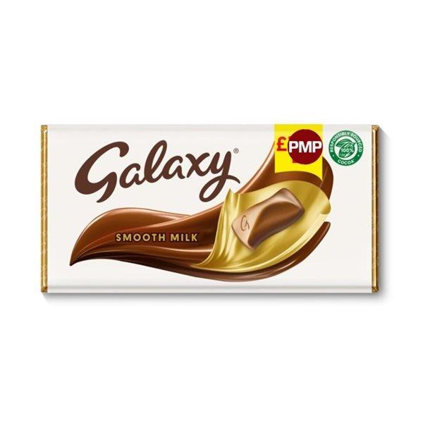 Galaxy Block Smooth Milk 100g PM £1.50