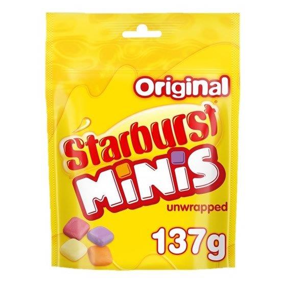 Starburst Minis Fruits 137g