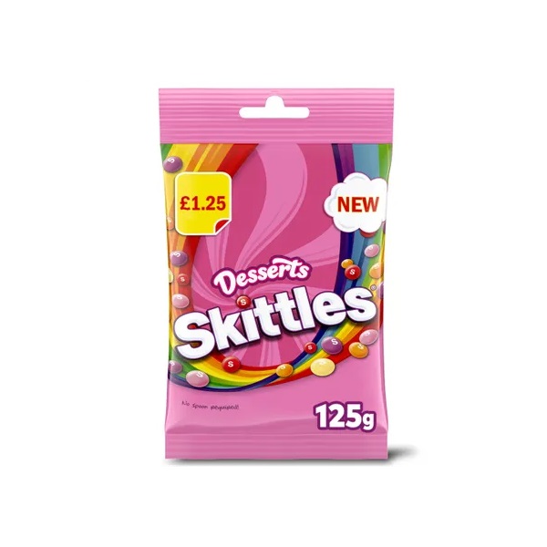 Skittles Desserts PM £1.25 125g