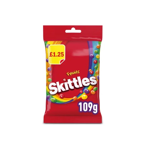 Skittles Fruits PM £1.25 109g