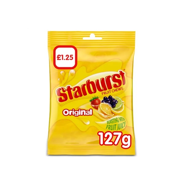 Starburst Original PM £1.25 127g