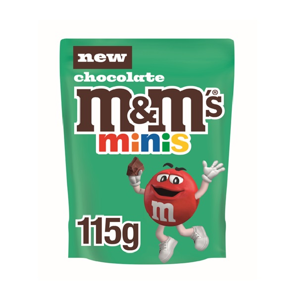 M&Ms Minis Pouch 115g 