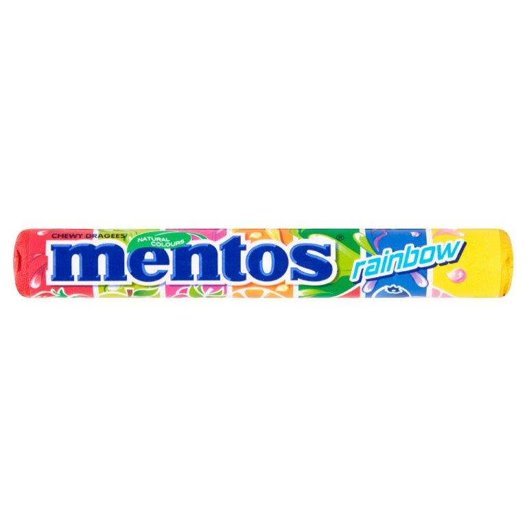 Mentos Rolls Rainbow 38g