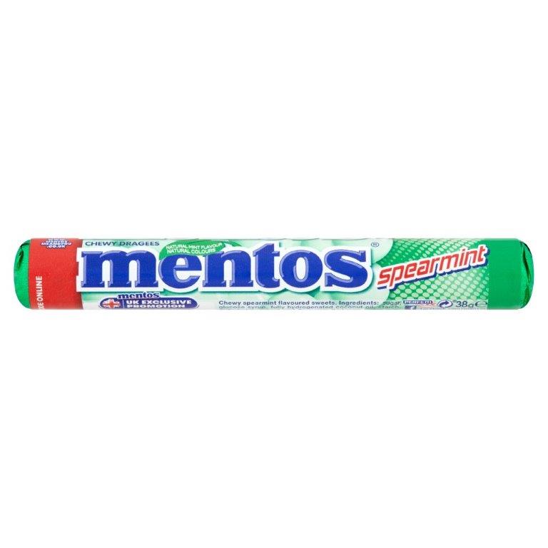 Mentos Rolls Spearmint 38g