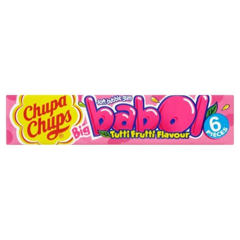 Chupa Chups Babol Gum Tutti Frutti 27.6g