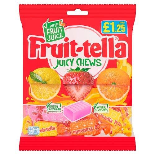 DUNIYA | Fruittella Juicy Chews PM £1.25 135g (Vegan) Thumbnail