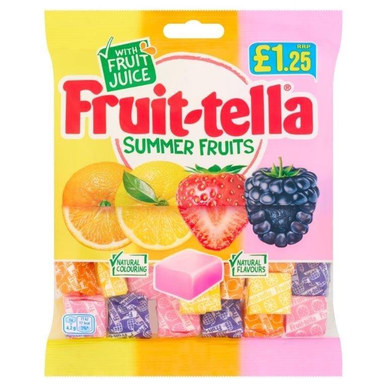 DUNIYA | Fruittella Summer Fruits PM £1.25 135g (Vegan) Thumbnail