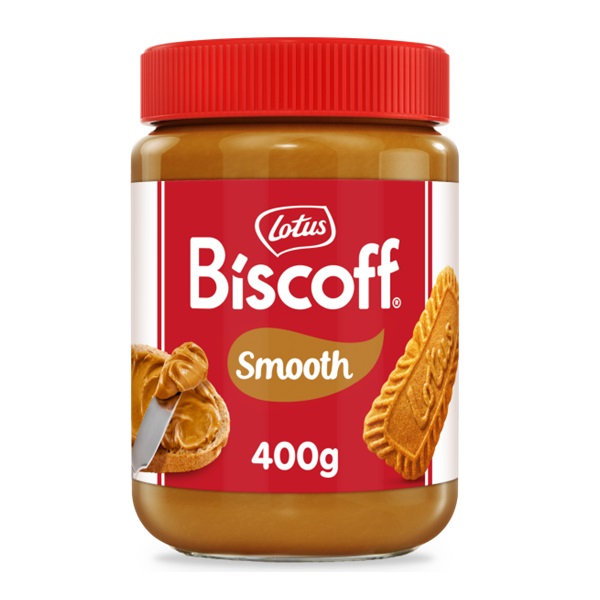 Lotus Biscoff Spread Smooth Glass Jar 400g