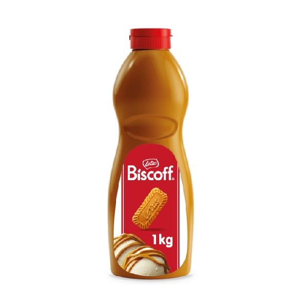 Lotus Biscoff Topping Sauce Squeezy 1kg