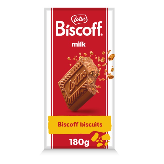 Lotus Biscoff Milk Chocolate Tablet & Biscoff Crumbs180g