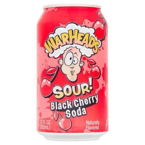 Warheads Black Cherry Soda 330ml