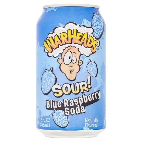 DUNIYA | Warheads Blue Raspberry Soda 330ml Thumbnail