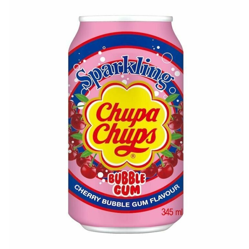 Chupa Chups Cherry Bubble Gum 345ml