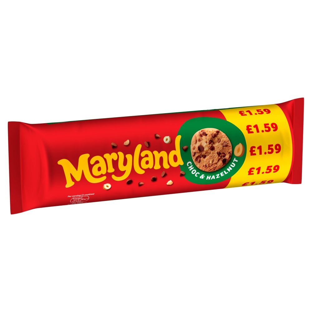 Maryland Cookies Choc Chip & Nut PM £1.59 200g