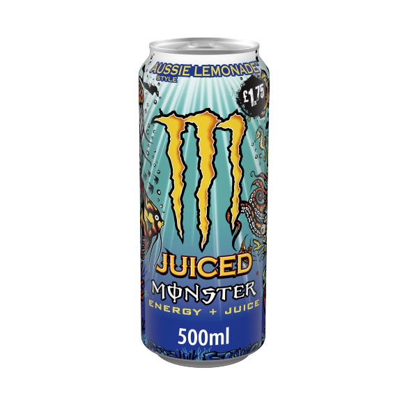 Monster Energy Aussie Lemonade 500ml PMP 