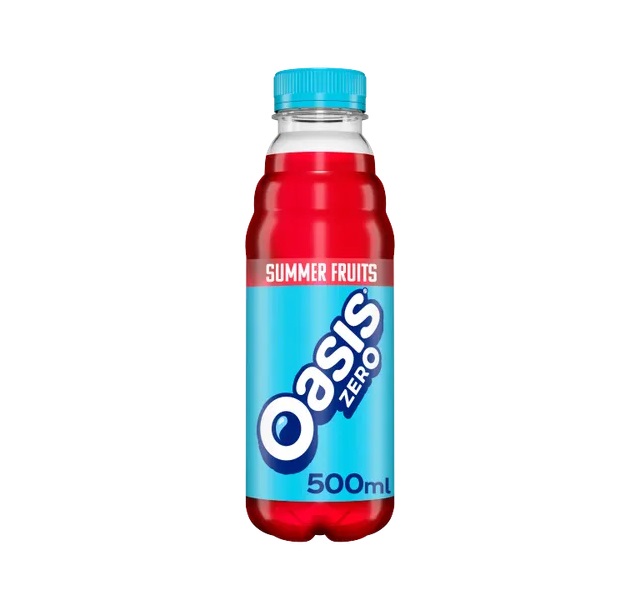 Oasis Summer Fruits Zero 500ml