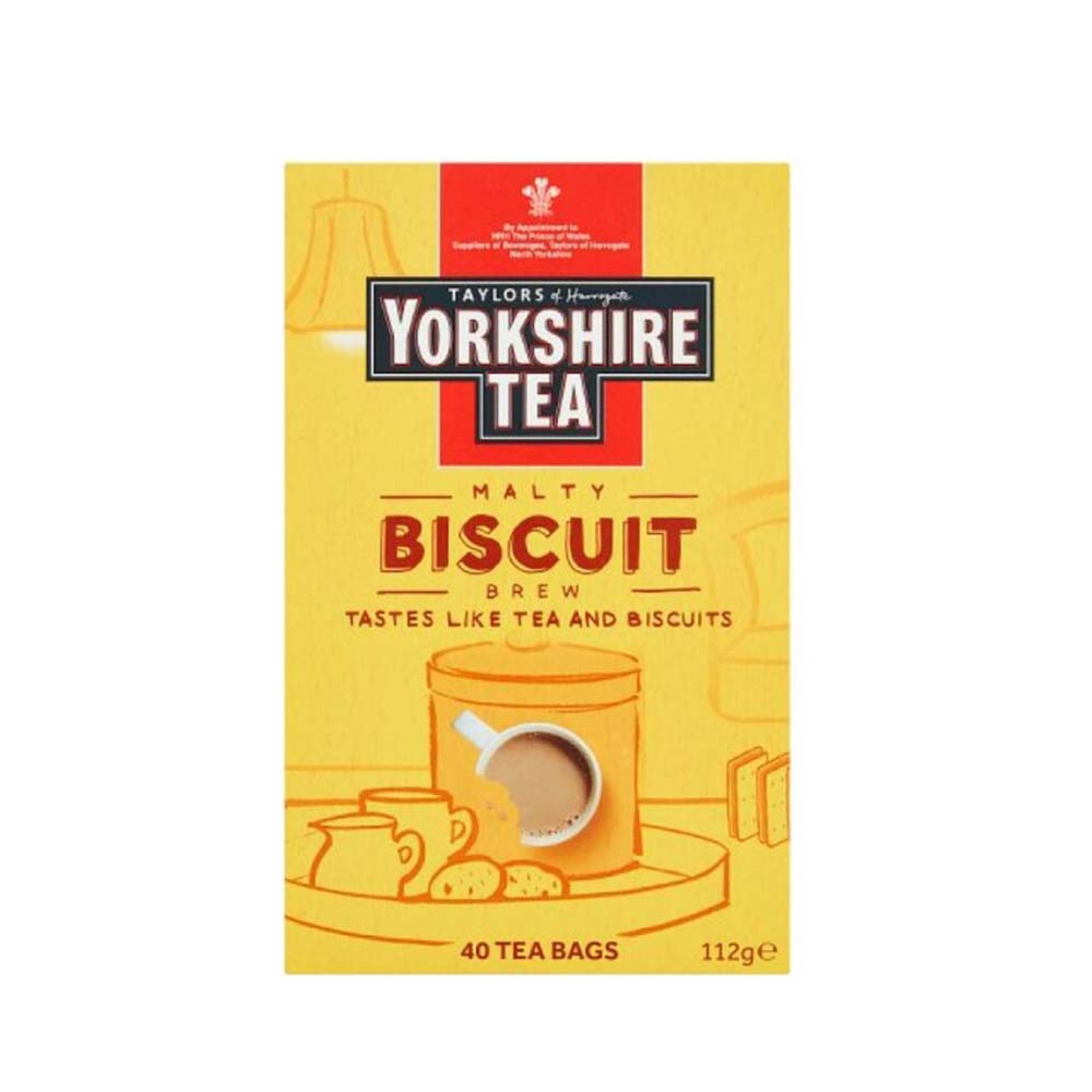 Taylors Biscuit Brew Tea Bags 40s 112g (HS)