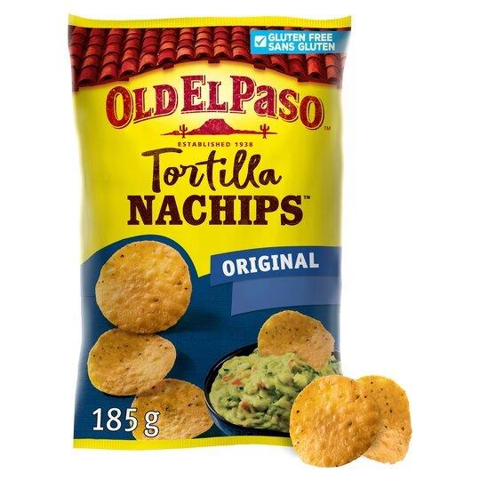 DUNIYA | Old El Paso Tortilla Chips Original 185g (HS) Thumbnail