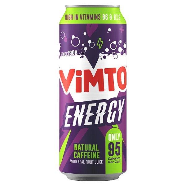 Vimto Energy Natural Caffeine & Real Fruit Juice 500ml (HS)