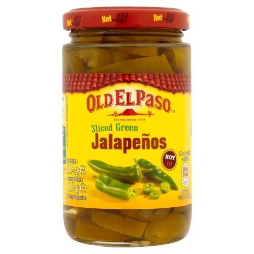 Old El Paso Sliced Jalapenos 215g (HS)