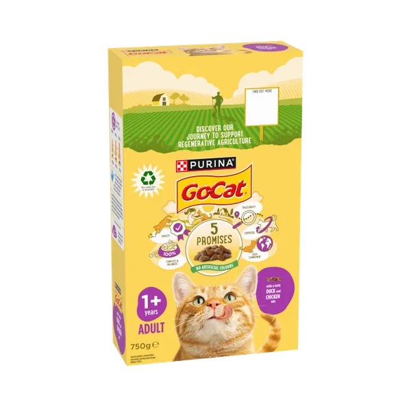 Go-Cat Chicken & Duck 750g (HS)