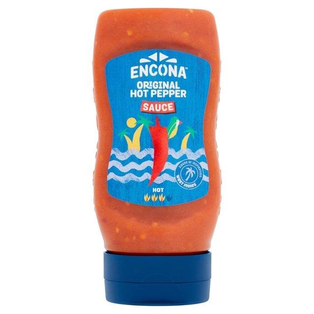 Encona Squeezy Hot Pepper Sauce 285ml (HS)