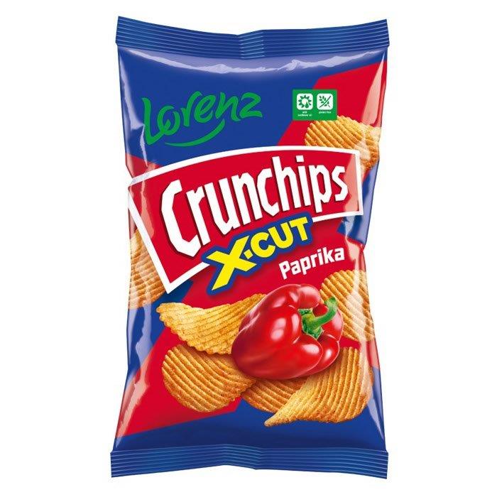 Lorenz Crunchips X-Cut Paprika 130g (HS)