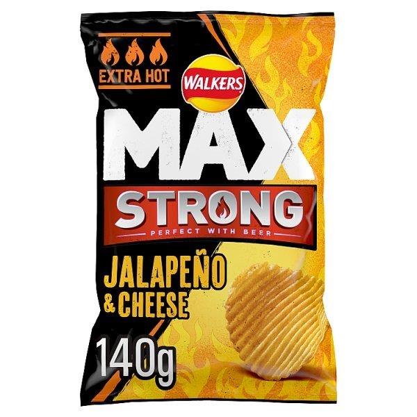 Walkers Max Jalapeno & Cheese 140g (HS)