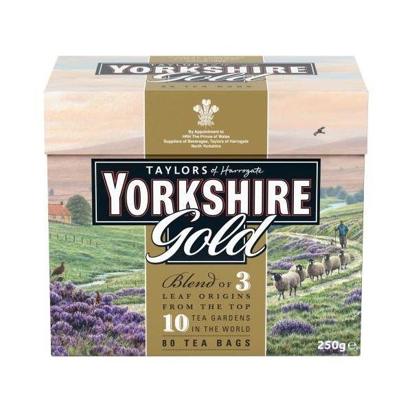 Yorkshire Gold Tea Bags 80s 250g (HS)