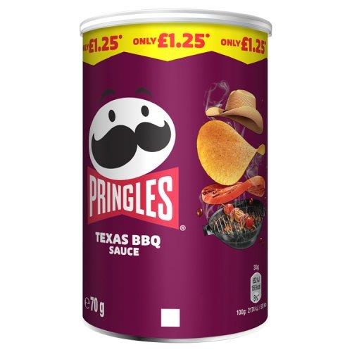 Pringles Texas BBQ PM £1.25 70g