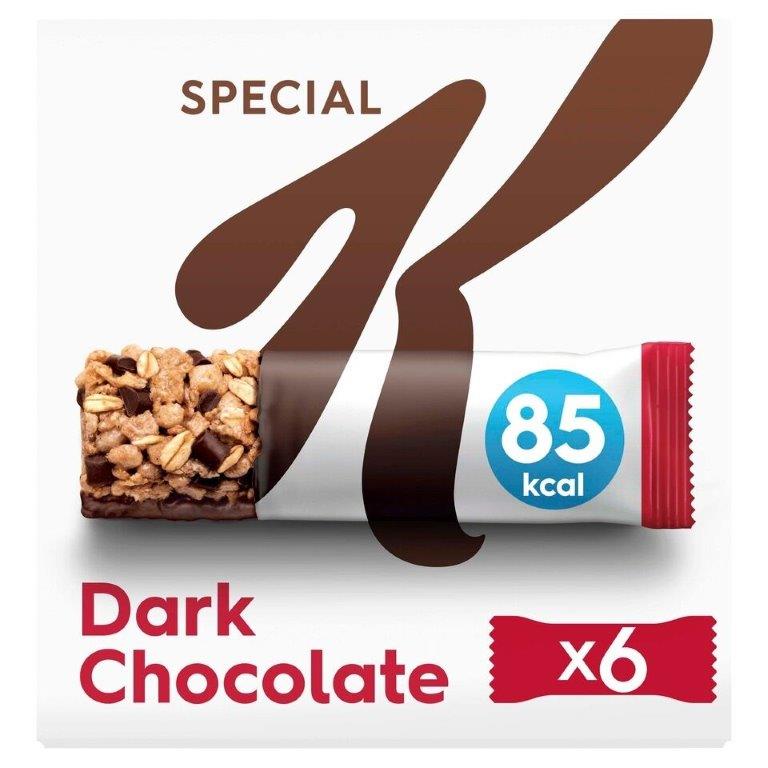 Kelloggs Special K Dark Chocolate Bars 6pk (6 x 21.5g)