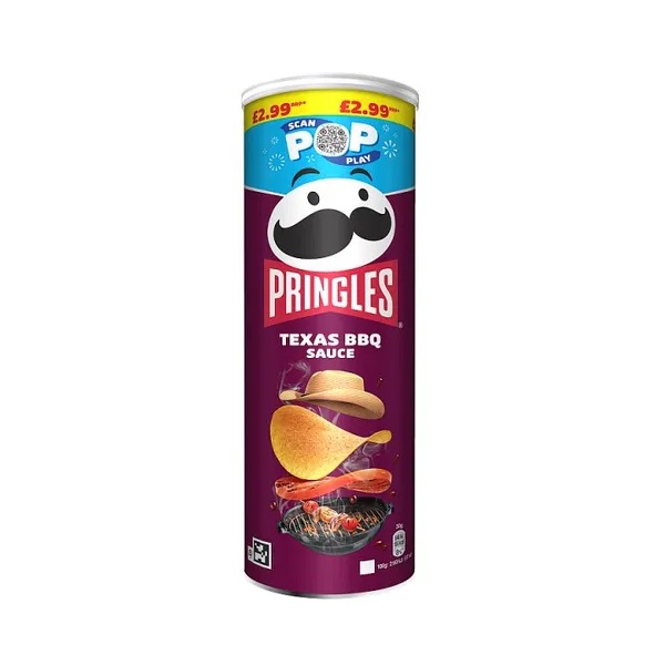 Pringles Texas BBQ PM £2.99 165g