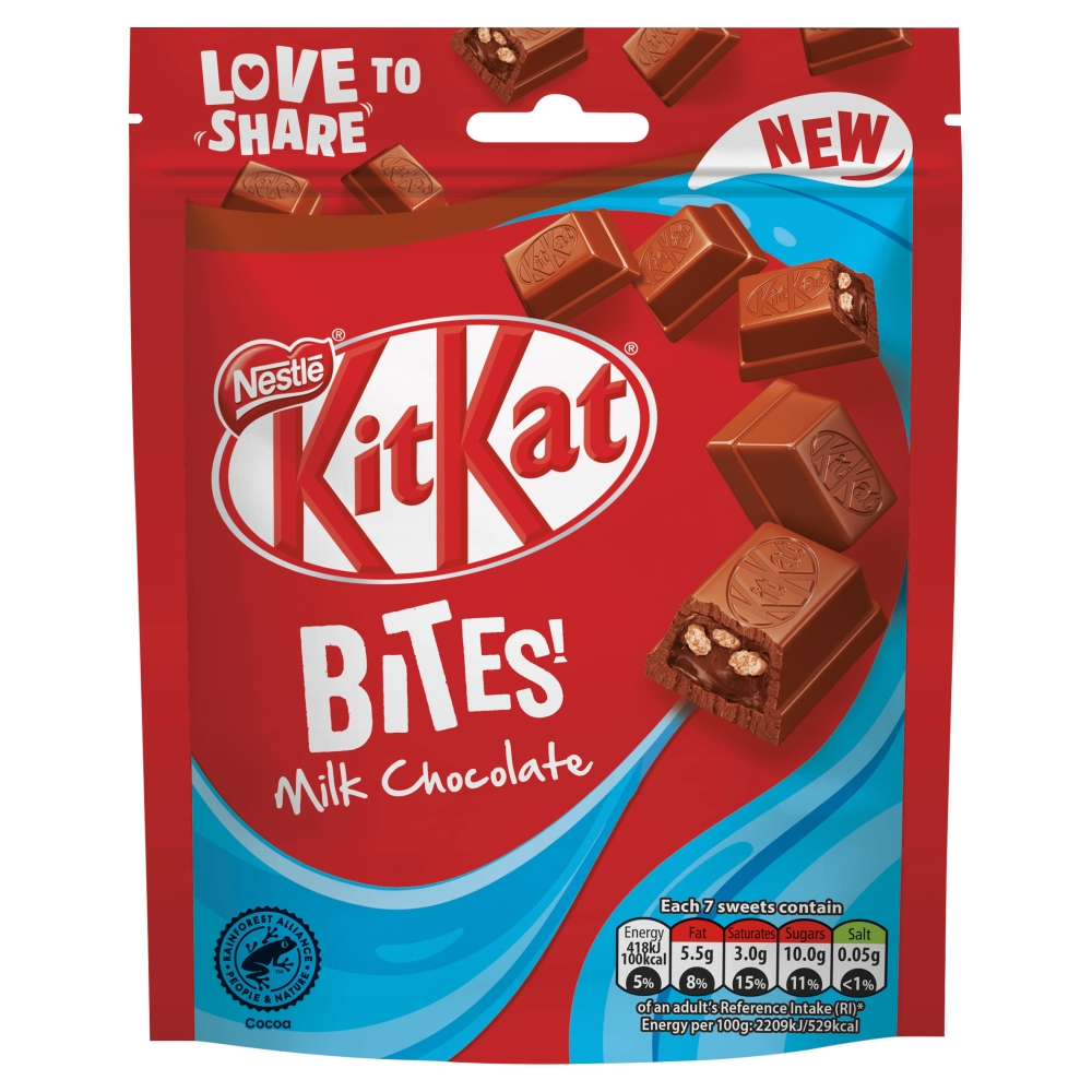 KitKat Bites Milk Pouch 90g