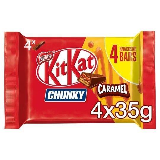 KitKat Chunky Caramel 4pk (4 x 35g)