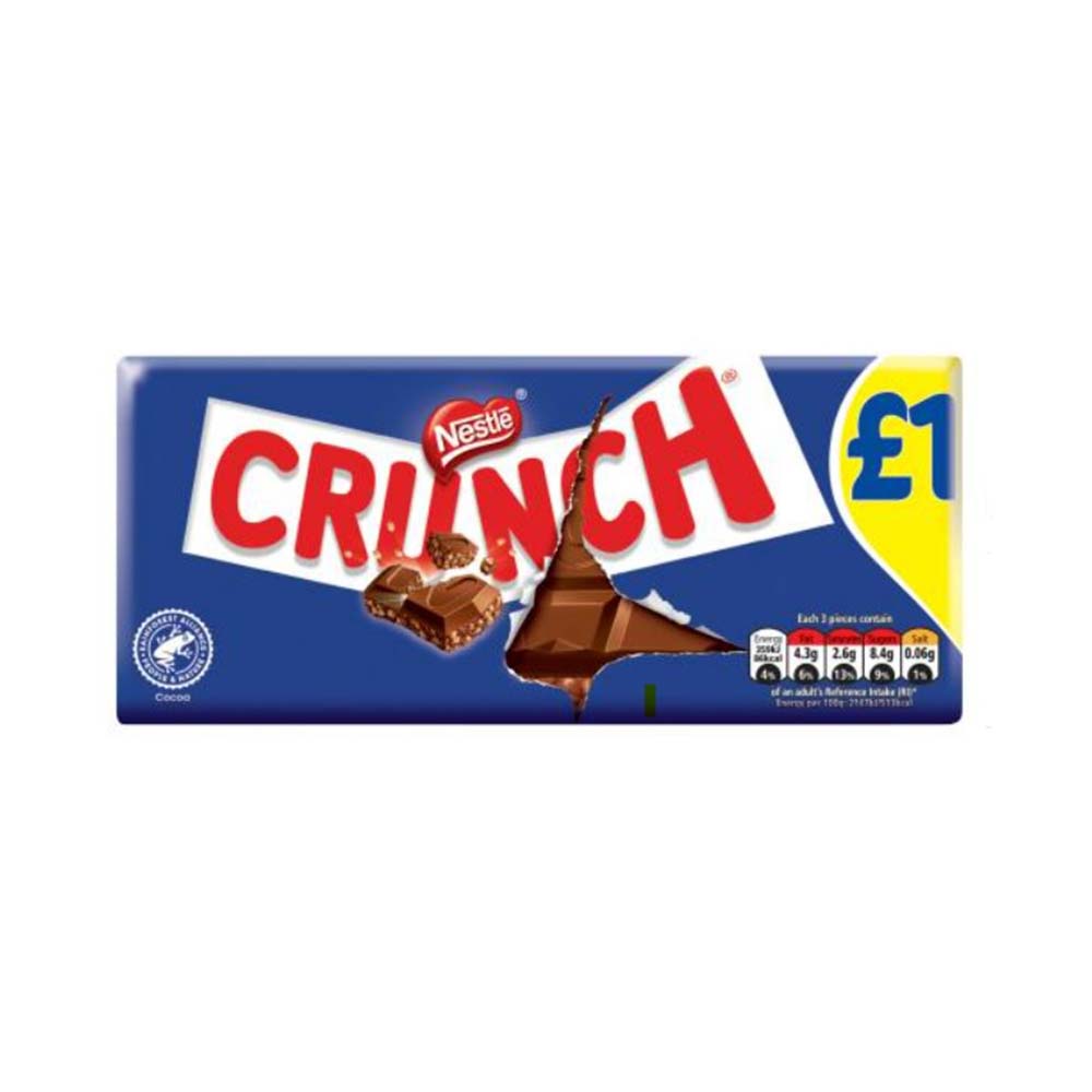 Nestle Crunch Milk PM £1.50 100g