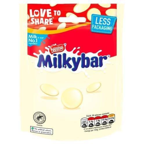 Milkybar Pouch Buttons 94g