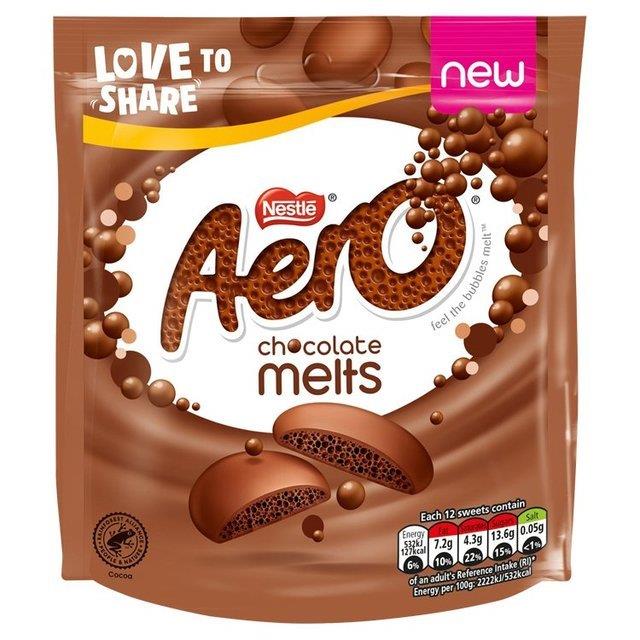 Aero Pouch Melts Milk 92g