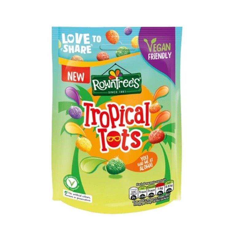 Rowntrees Tropical Tots 140g