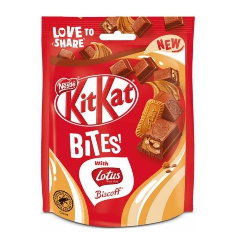 KitKat Bites Biscoff Pouch 90g